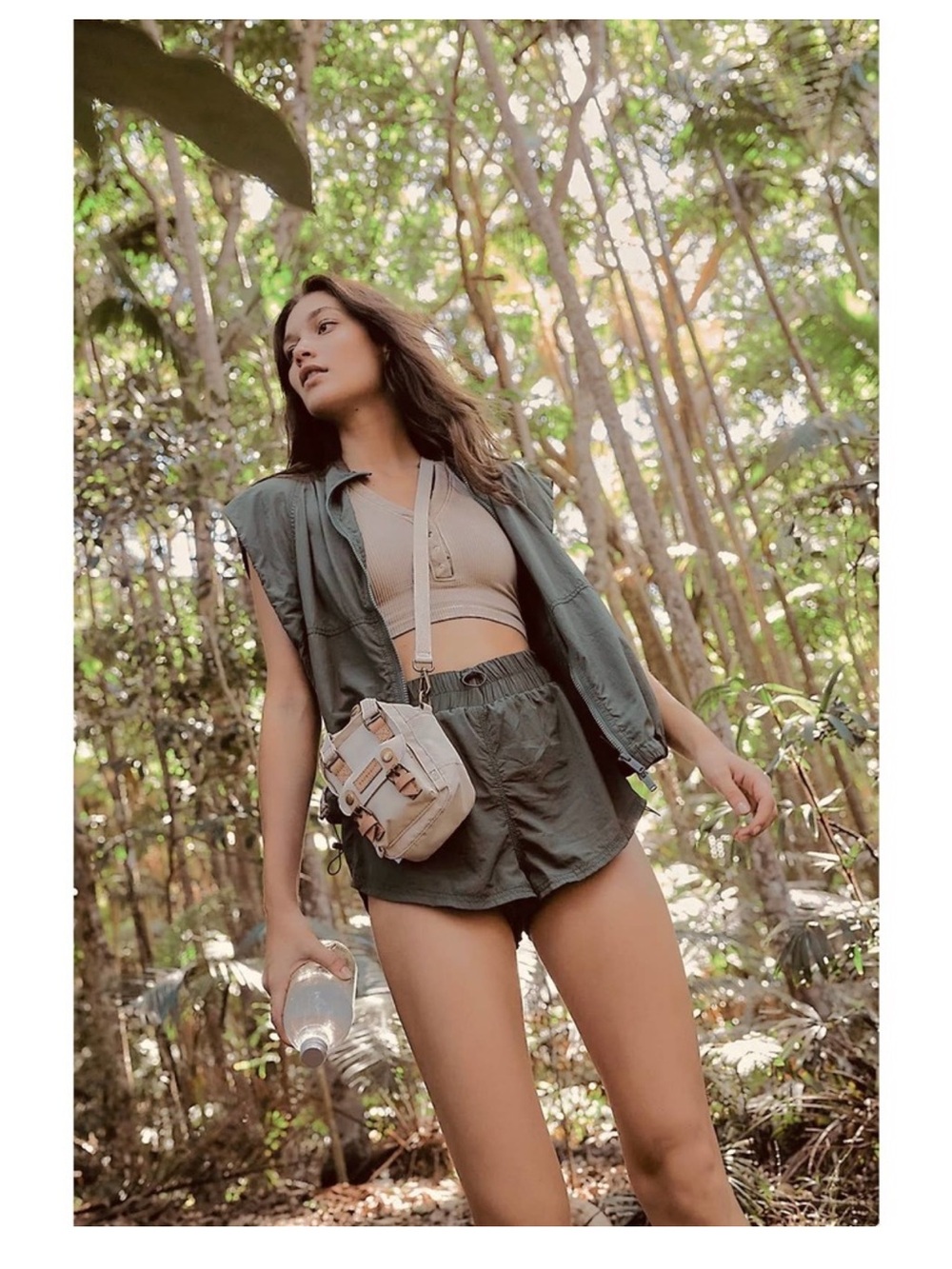 Free People Dune Dash Vest Women’s M Green